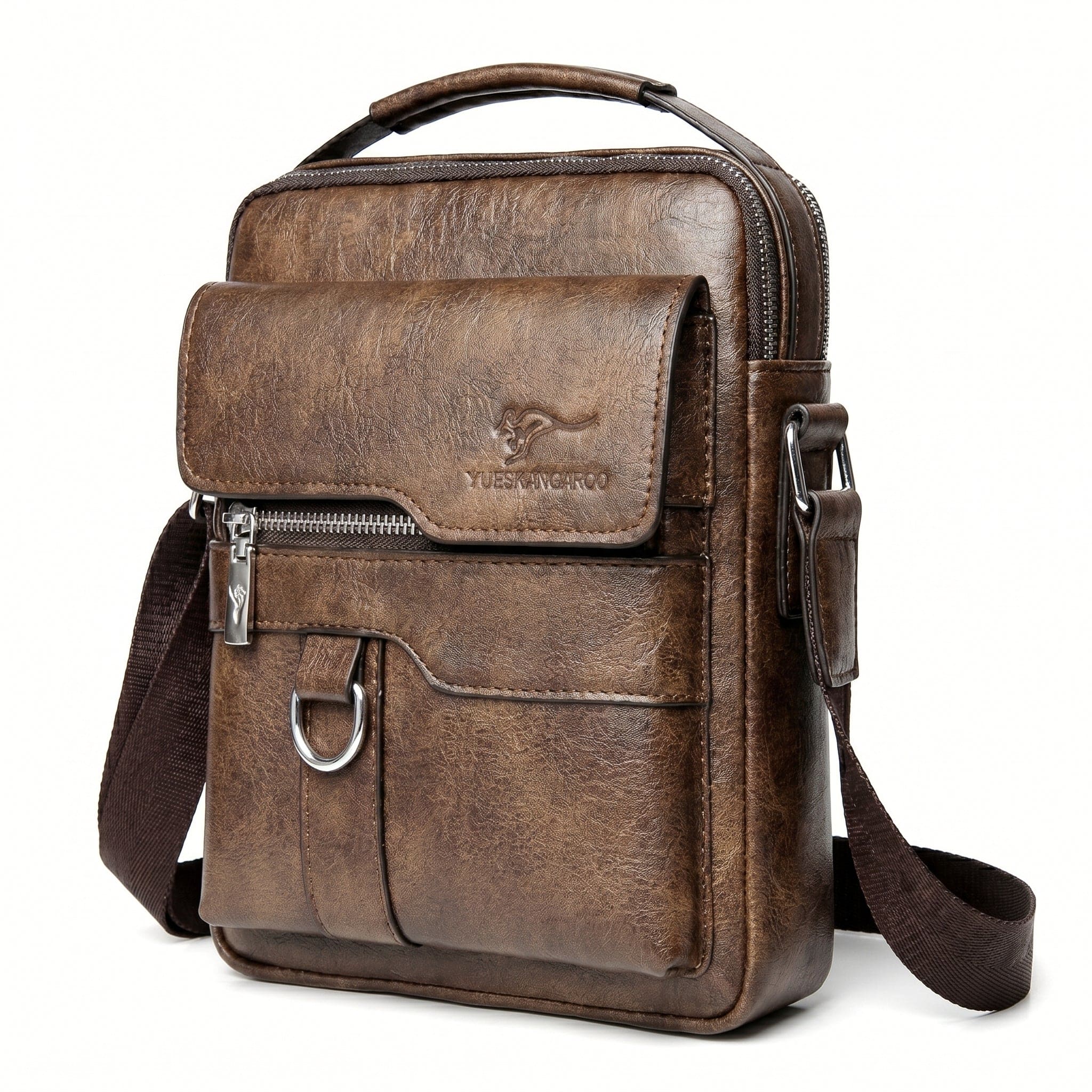 MORRAL DE CUERO PU PREMIUM