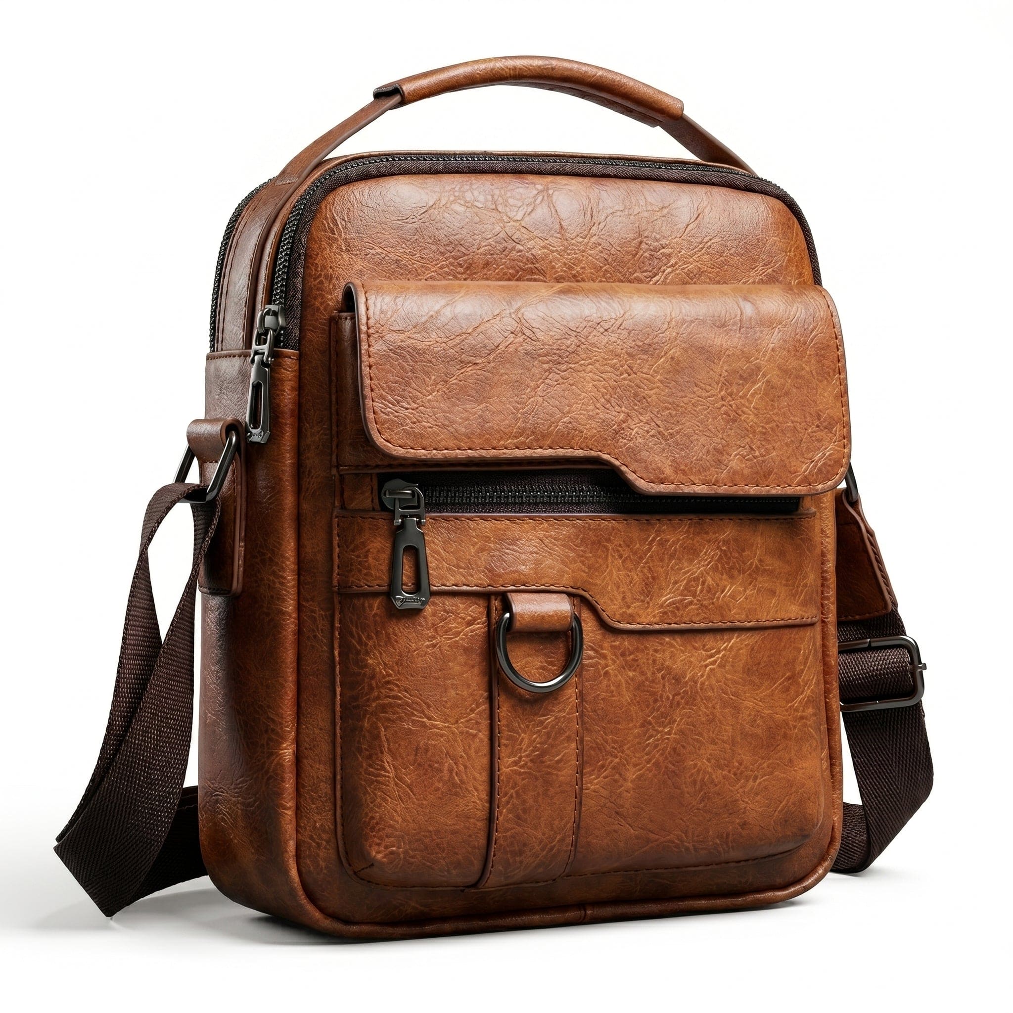 MORRAL DE CUERO PU